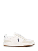02721 Ralph Lauren Court Leather-Suede Trainer