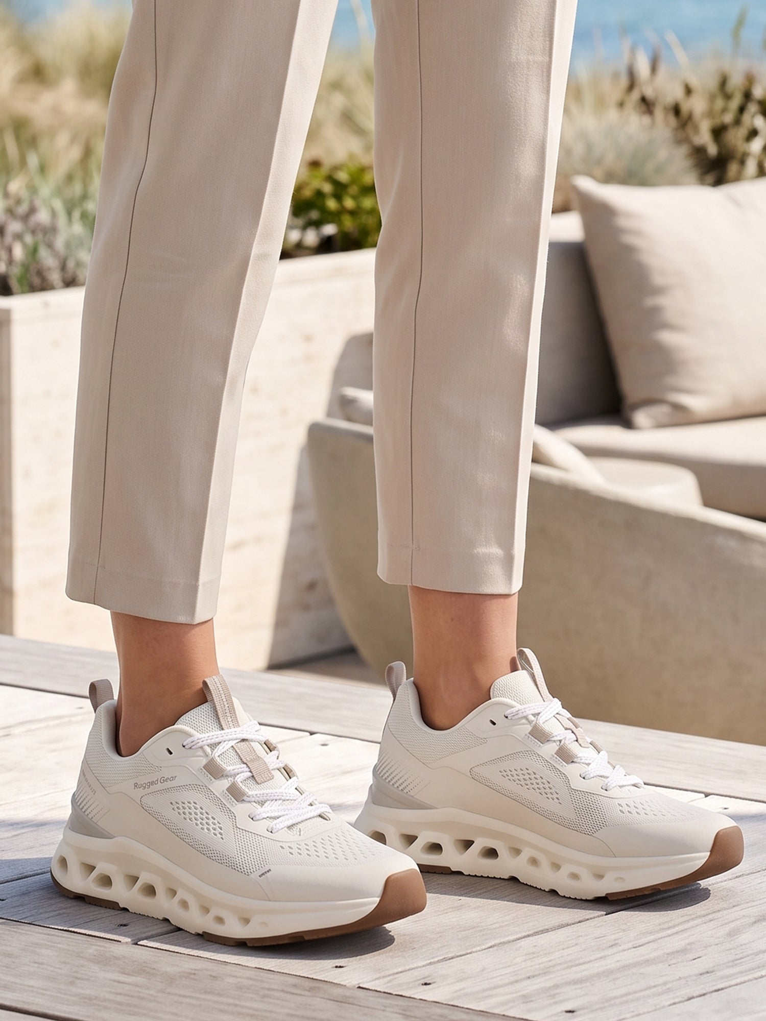 06364 Forest Aero Sneaker Hvit