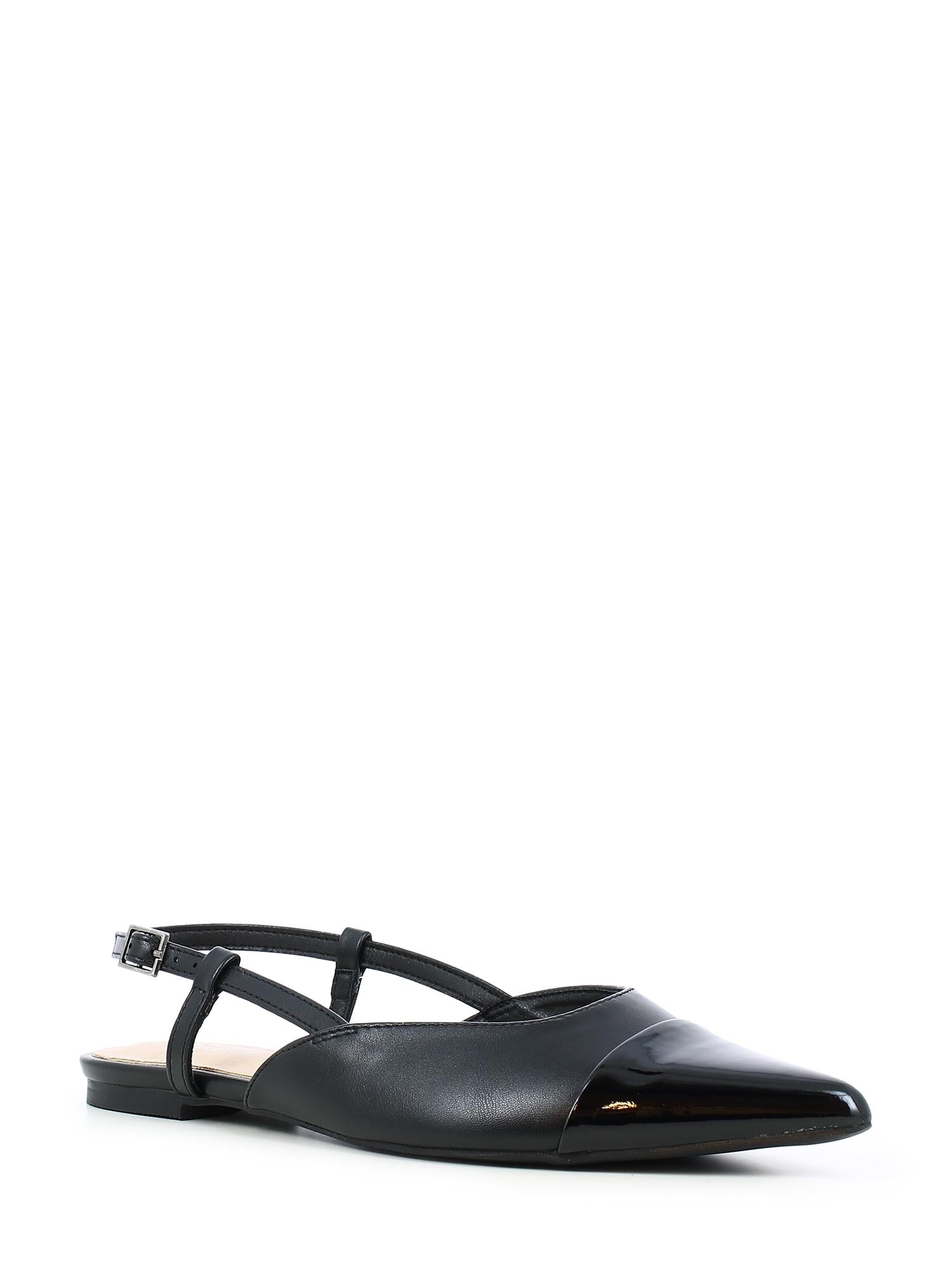 02370 Fano Slingback Ballerina Black