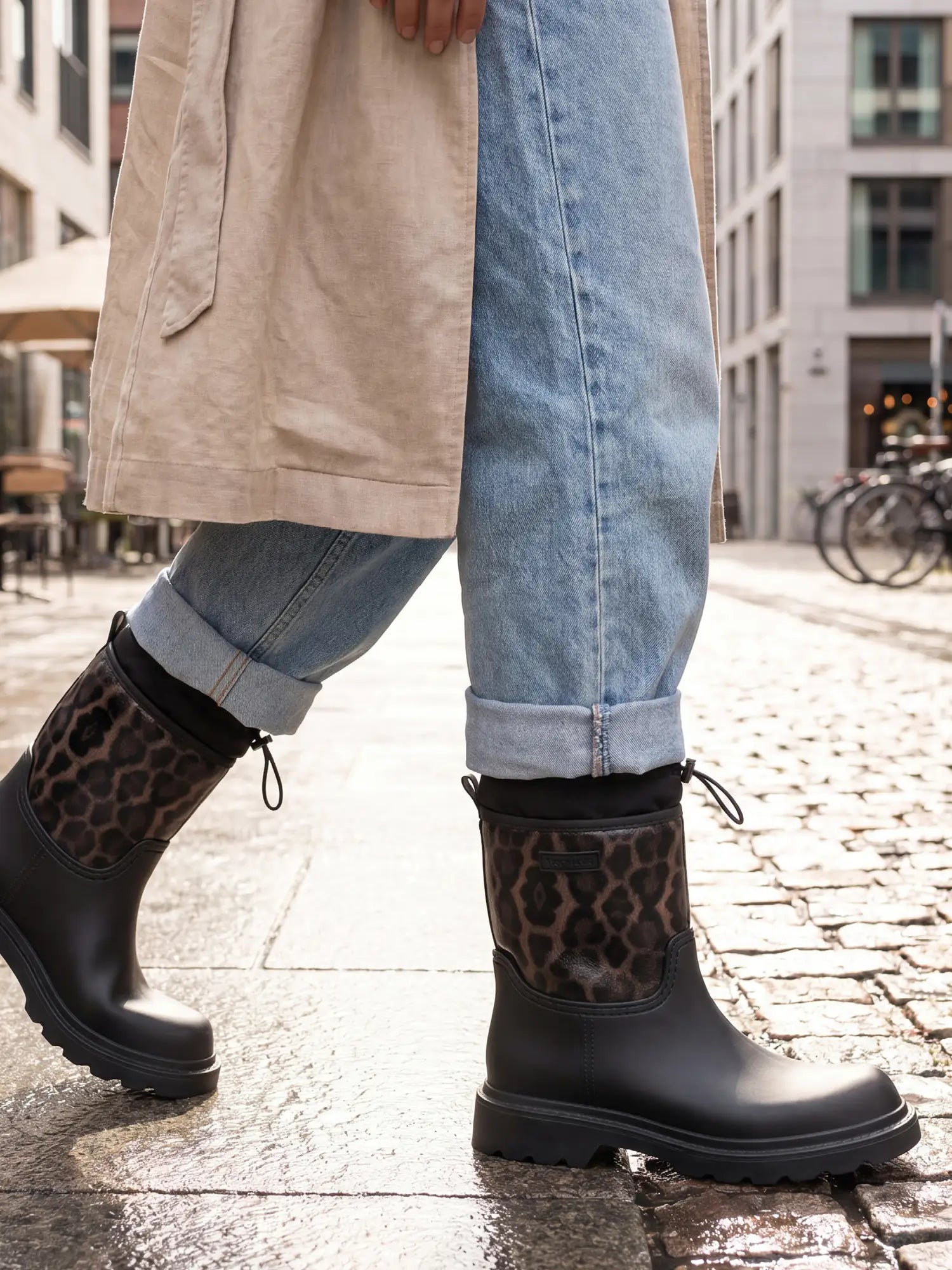 06541 Tamaris Leopard Rain Boot