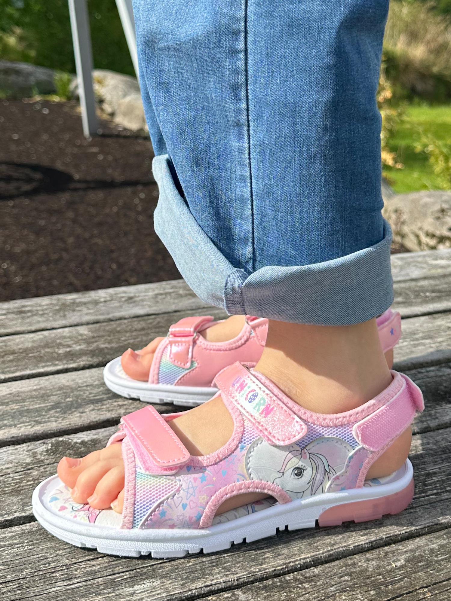 09468 Unicorn Blinkesandal