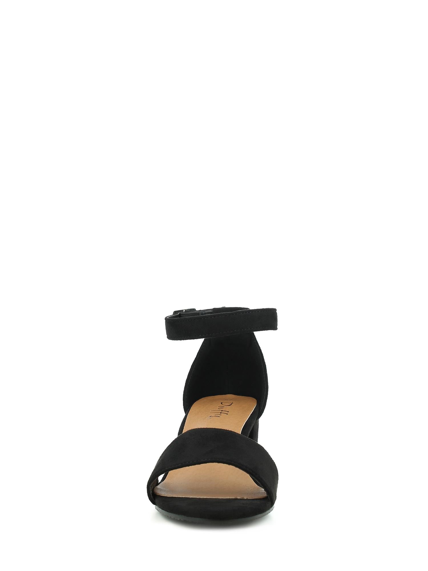 08197 Black Party Heels