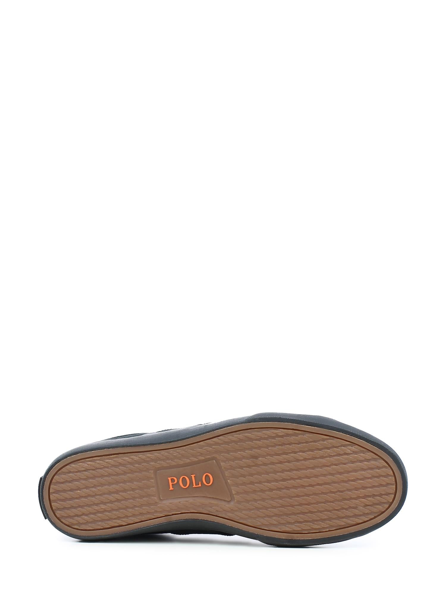 02738 Ralph Lauren Sayer Canvas Trainer