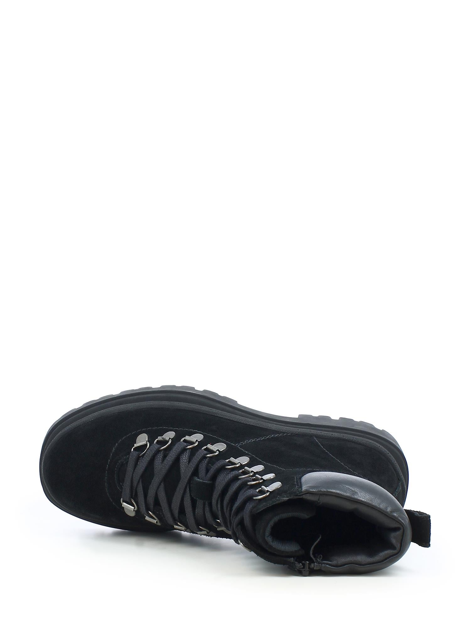 06194 Arezzo Suede Boots Black