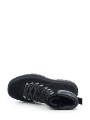 06194 Arezzo Suede Boots Black