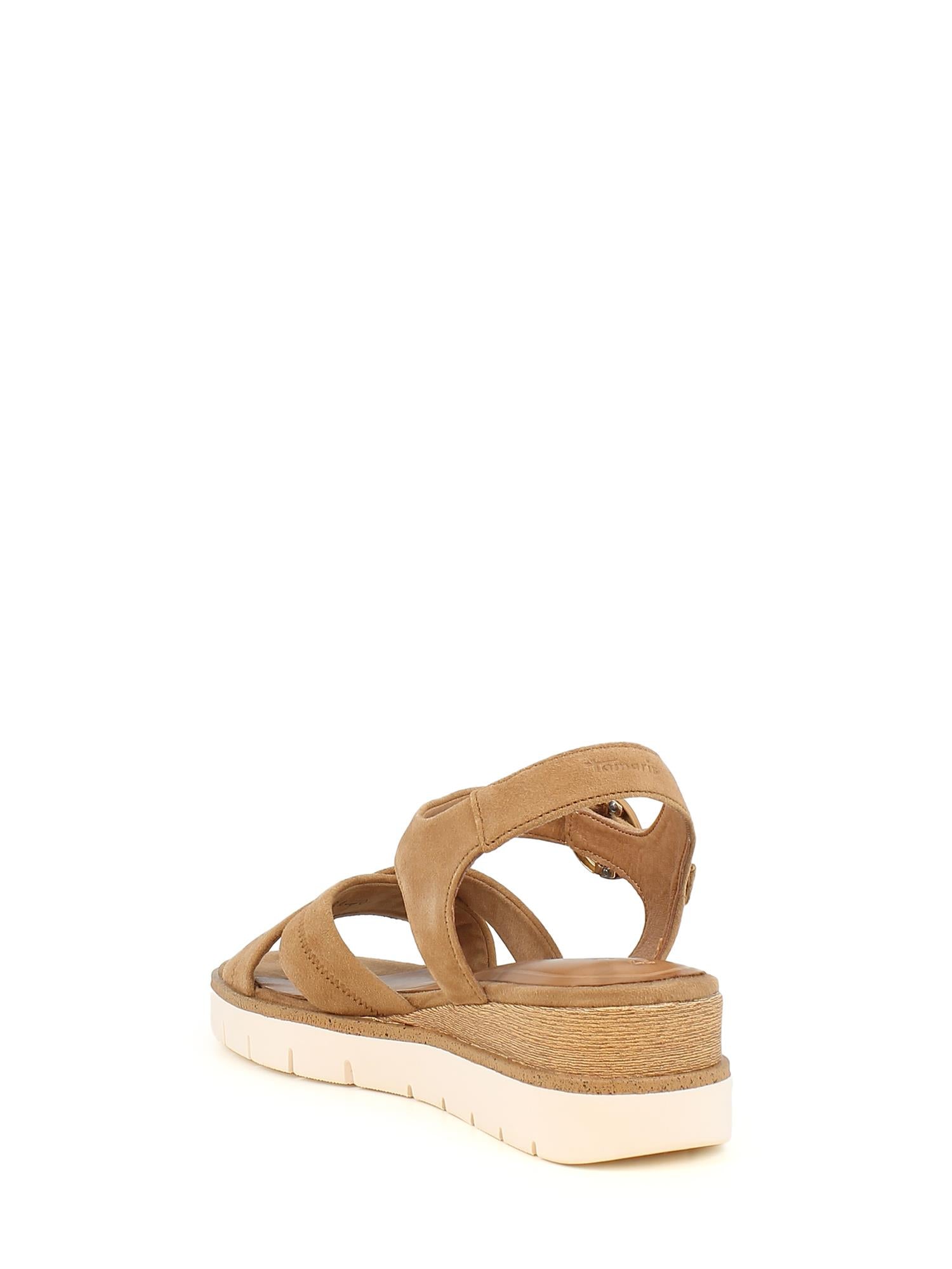 07387 Sandy Leather Sandal