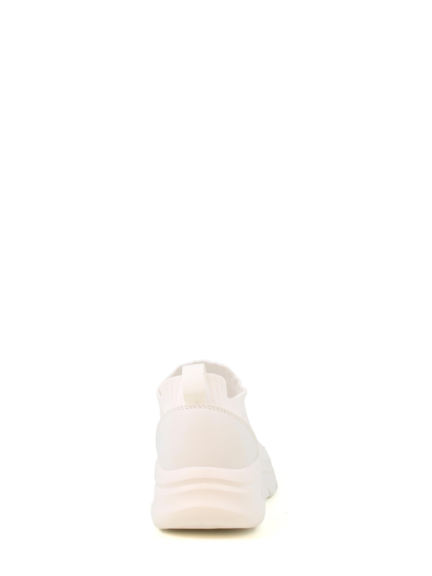 09067 New knit sock White