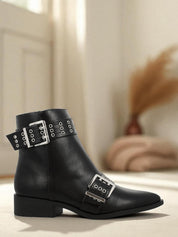 03979 Gatore Buckle Boots