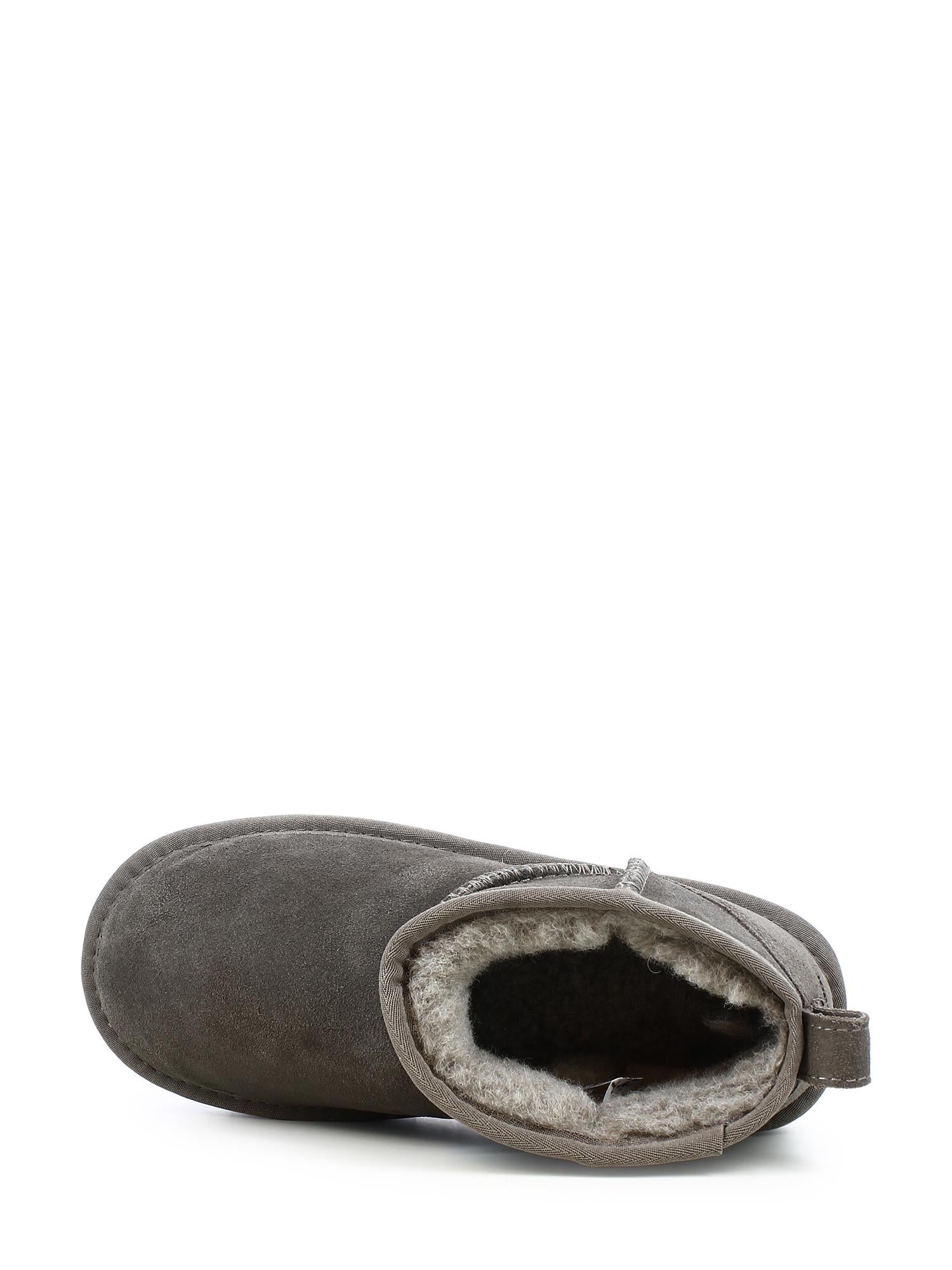 05290 Platform wool suede water resistant stone