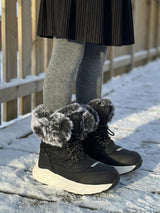 04508 Solna fur waterproof black