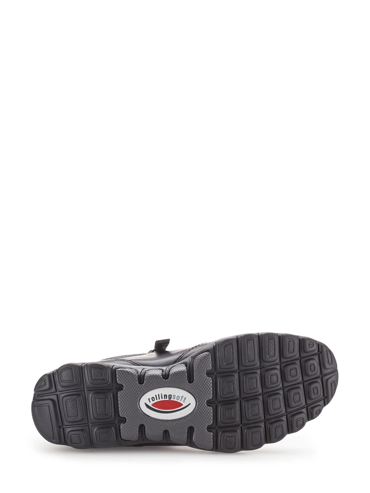 04073 Sort Skinnsneaker