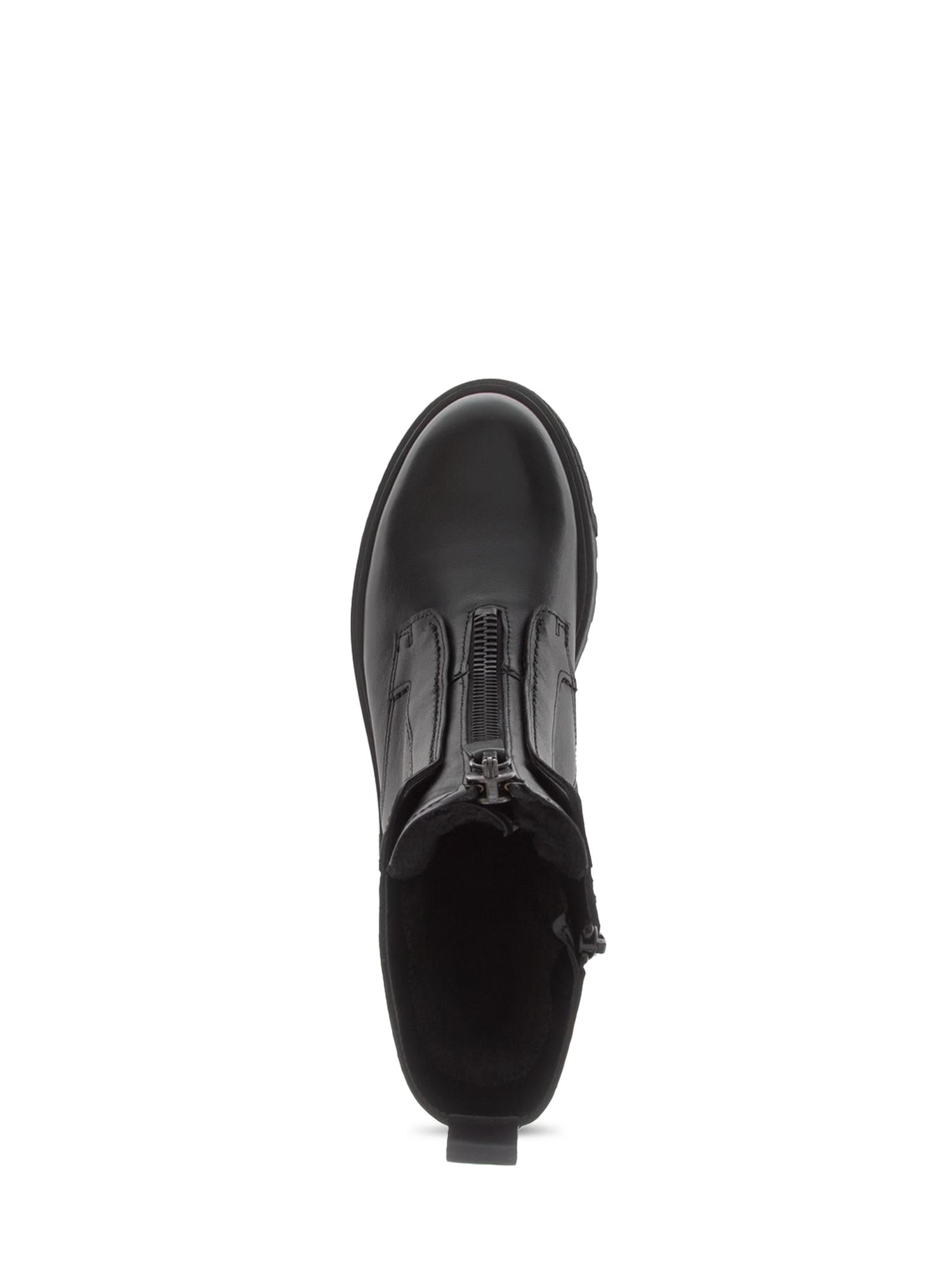 04071 Zena Leather Zip Boot