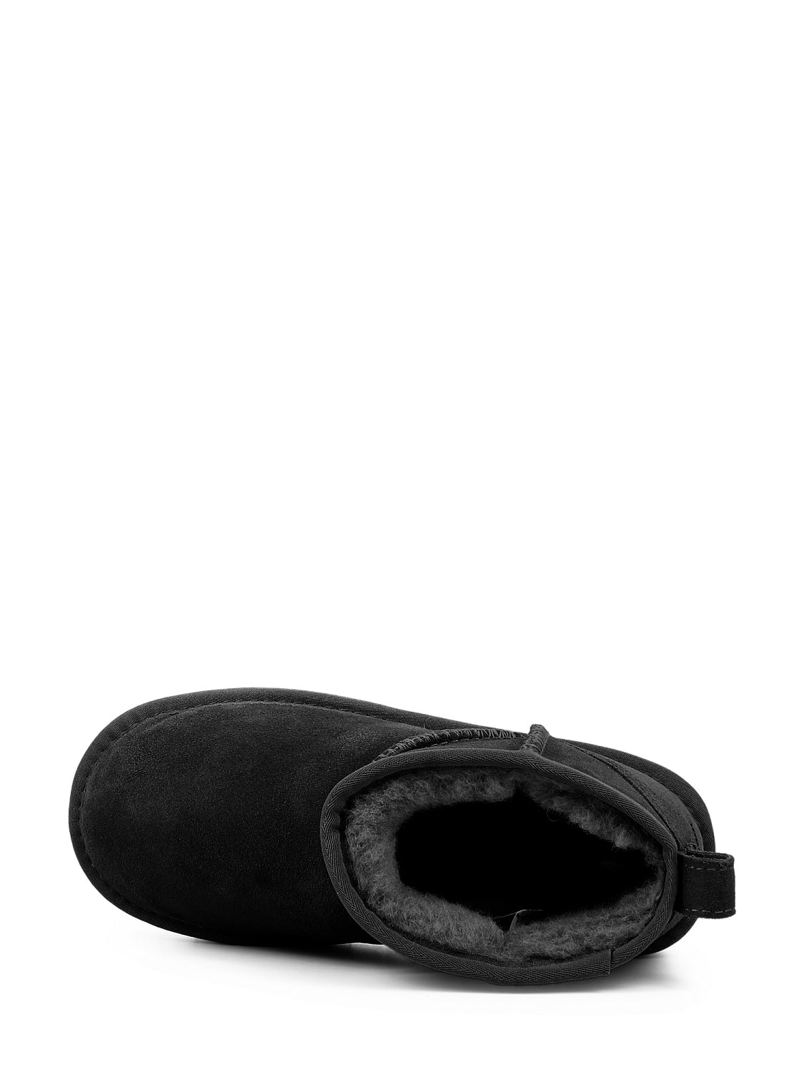 05294 Platform wool suede water resistant black