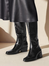 05689 Croc Cowboy boots