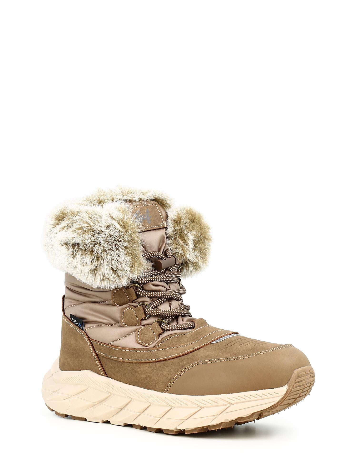 04509 Solna Fur Waterproof Junior Brown