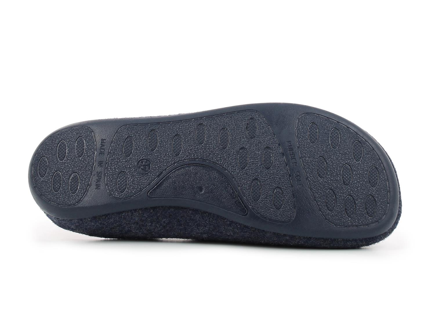 02754 Tweed ullfilt tøfler