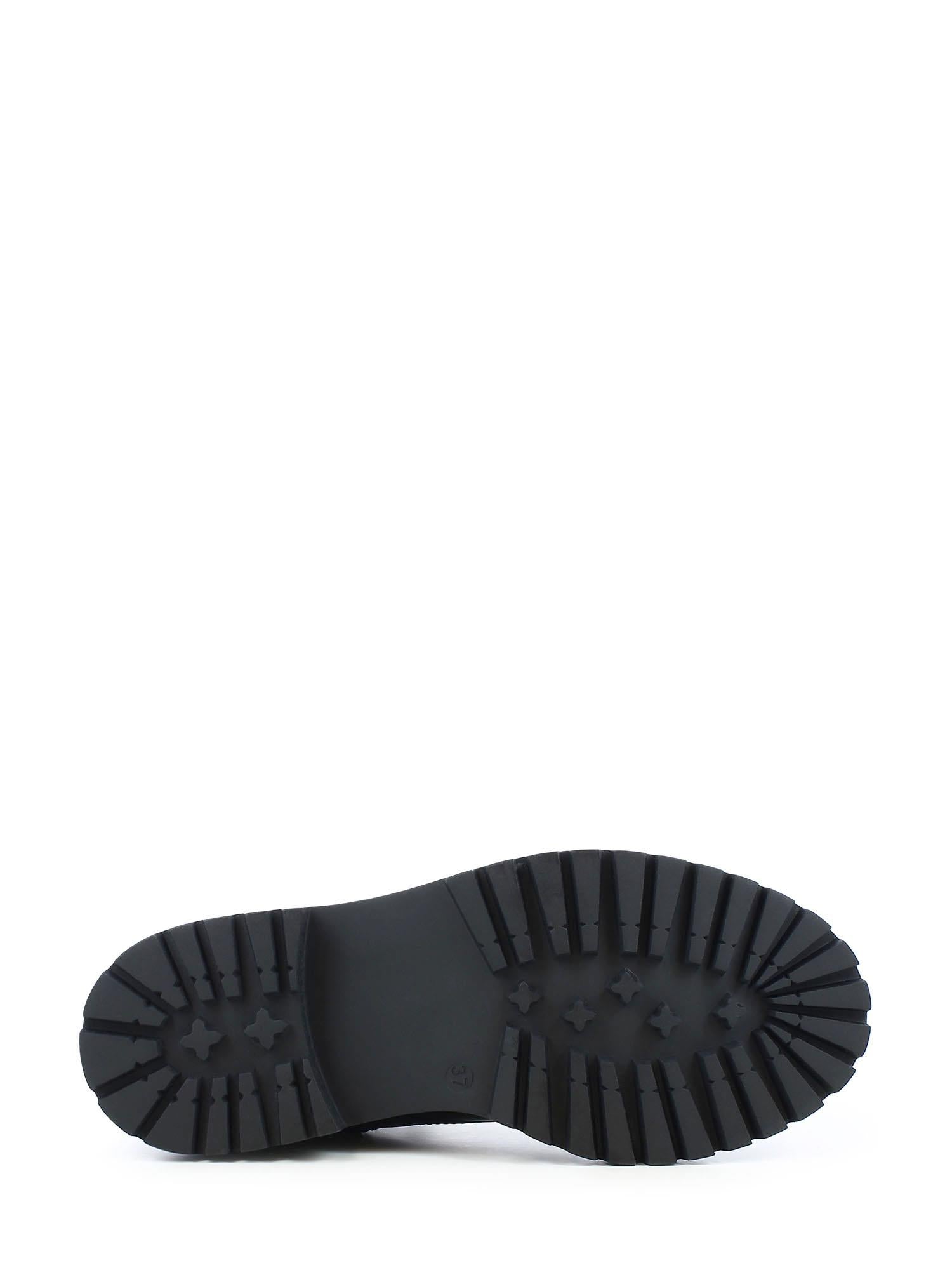 05357 Savona Leather Lace Boots Black