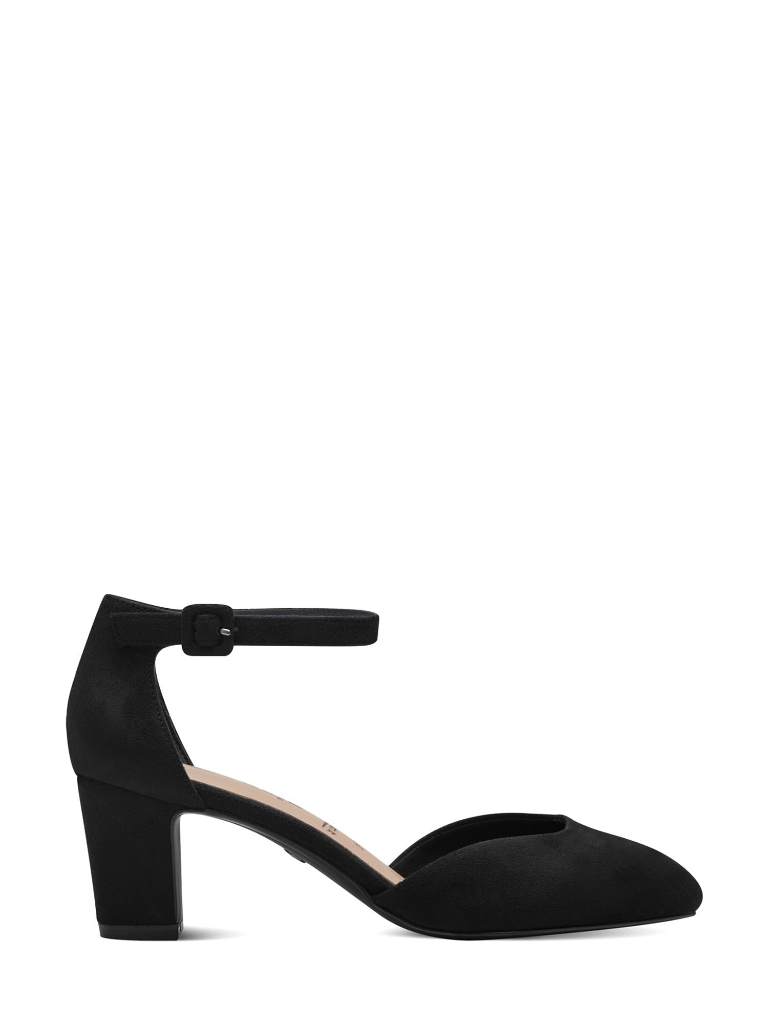 05505 Strappy Heels Black