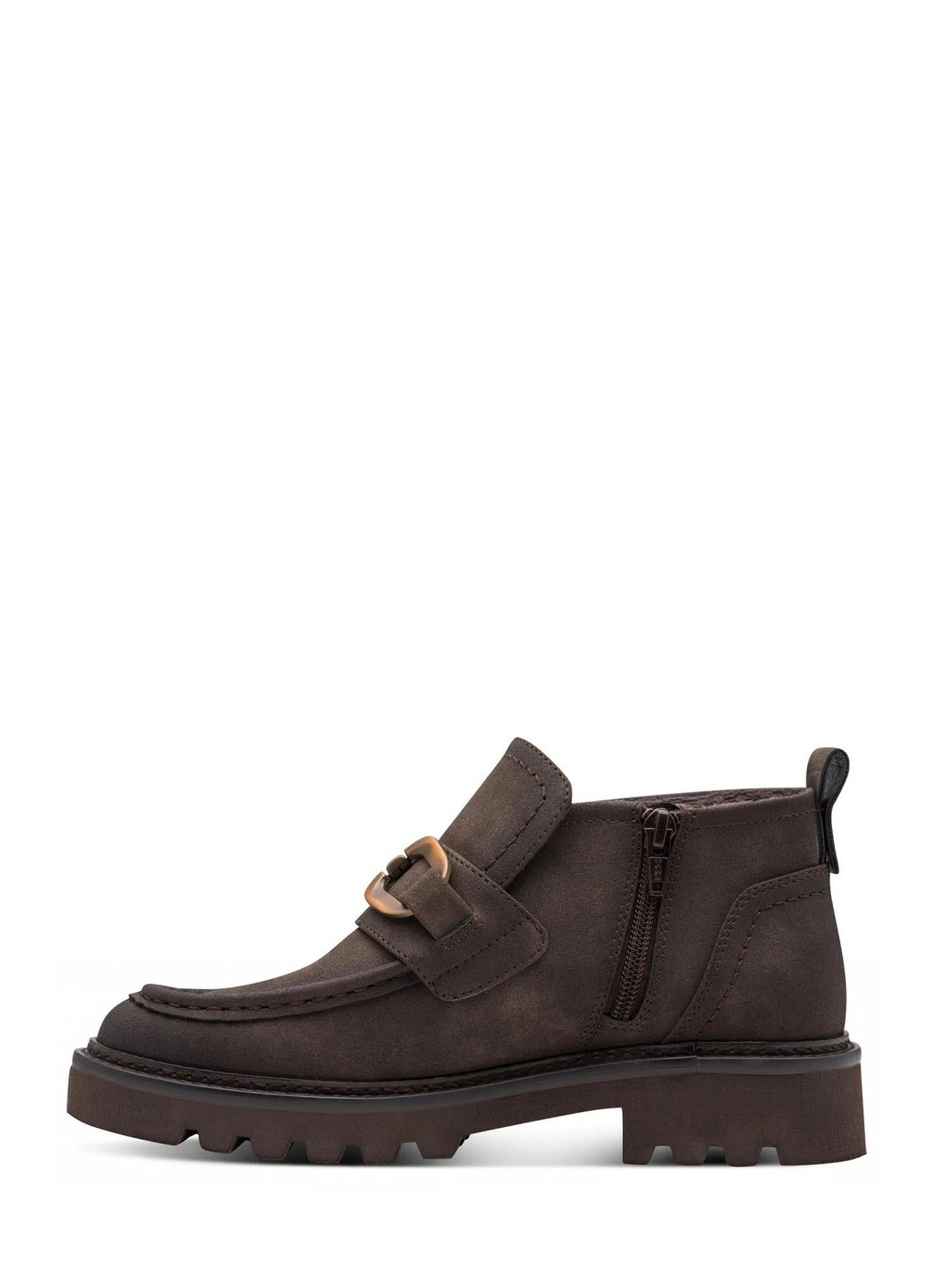 01867 Heritage Buckle Ankle Boots