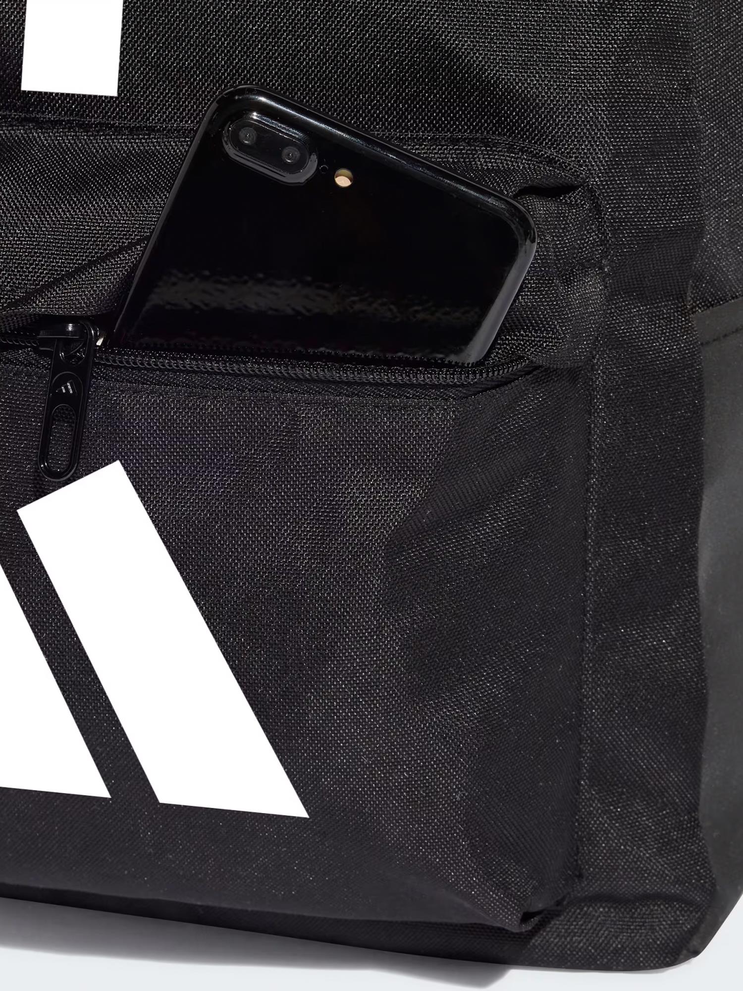 02011 Classic Back to School 3 Stripes Ryggsekk Black