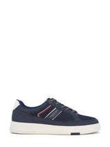 03723 Navy Retro Tennis Herresneaker