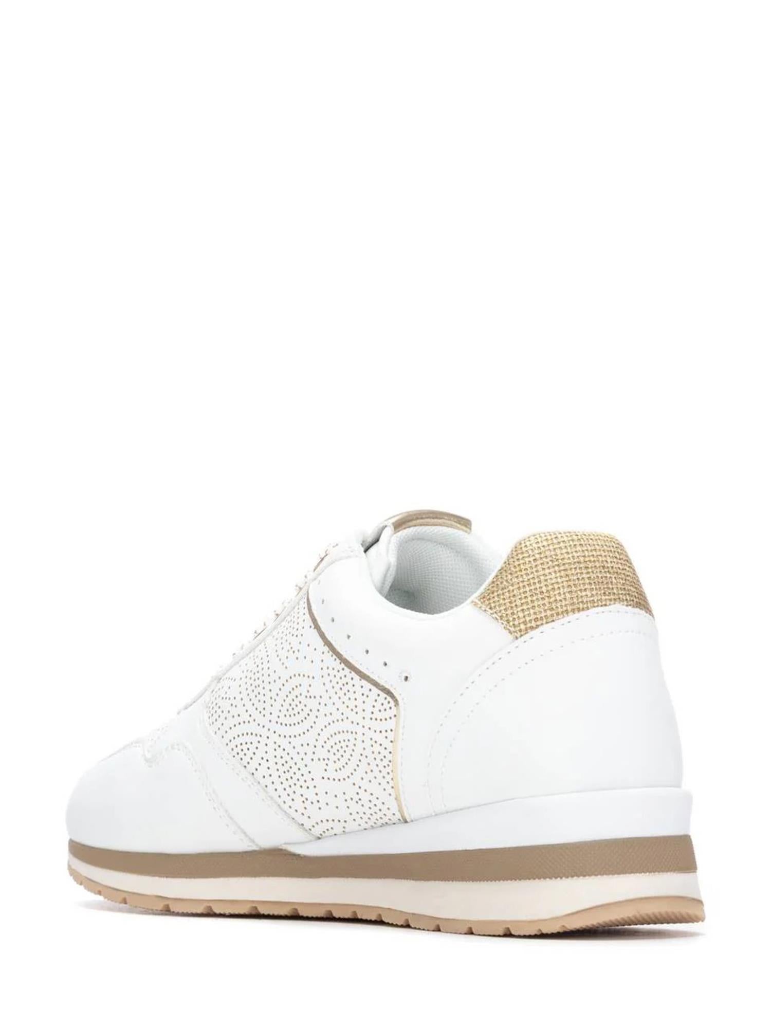 07371 Lumera Zip Sneaker Hvit