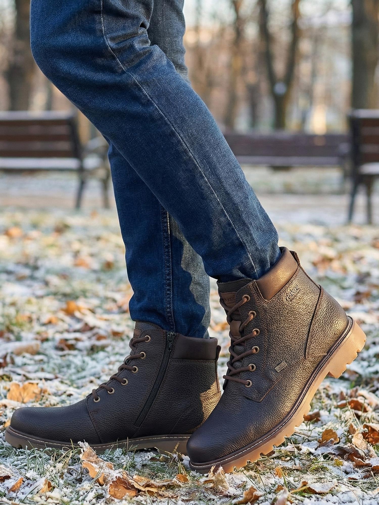 04402 Brun Rieker-Tex Varmfôret Boot