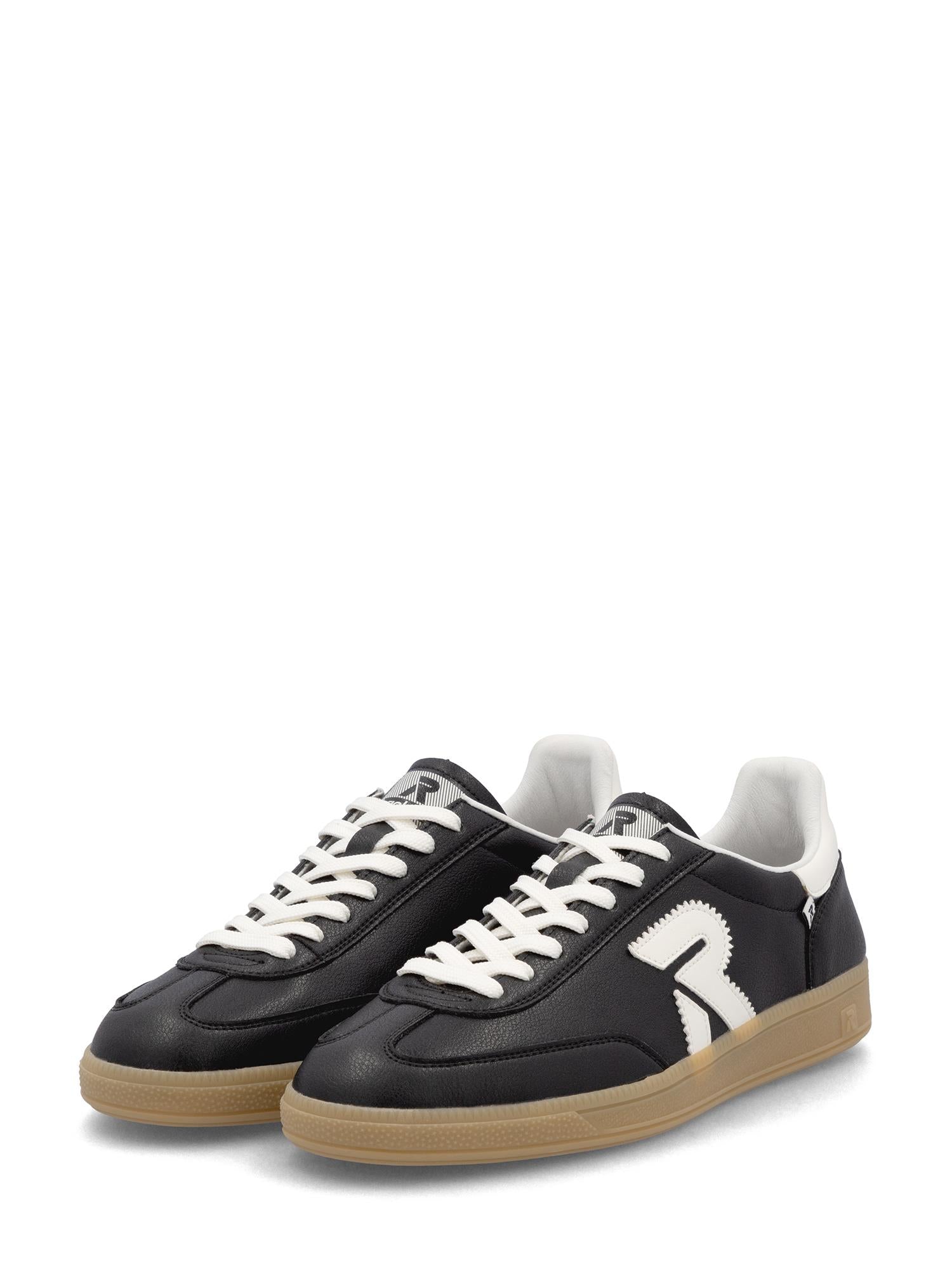 03332 San Diego Leather Sneaker Black