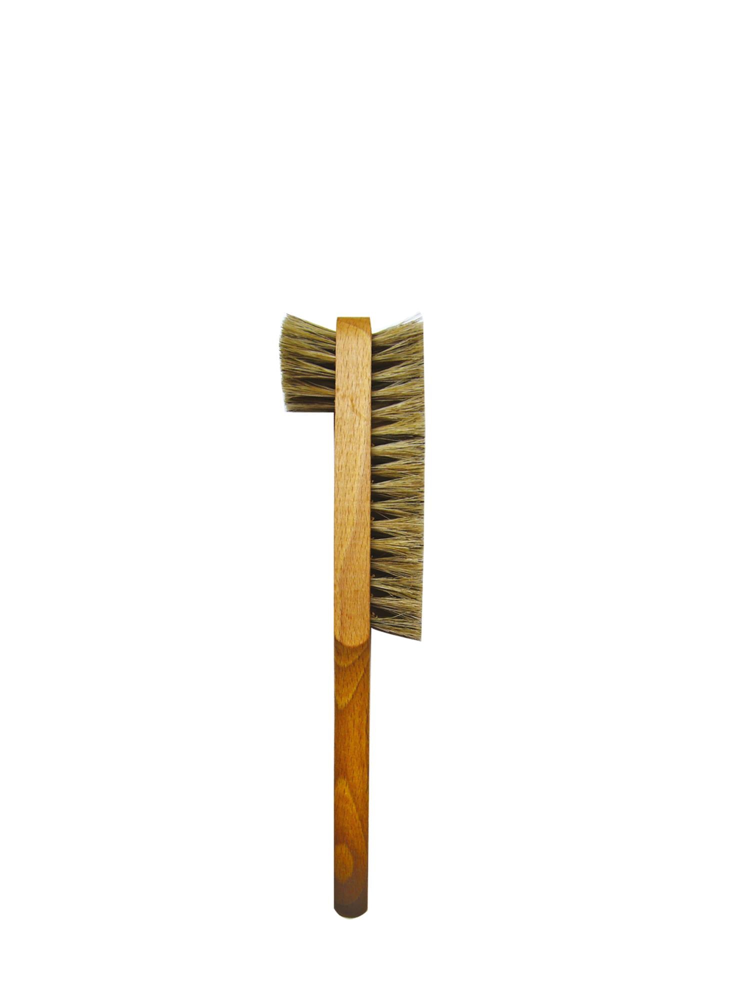 01241 Shoe Brush Combi Deluxe Horse Hair