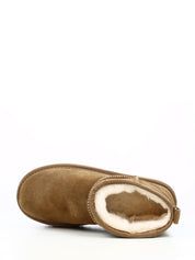 05399 Platform wool suede water resistant chestnut