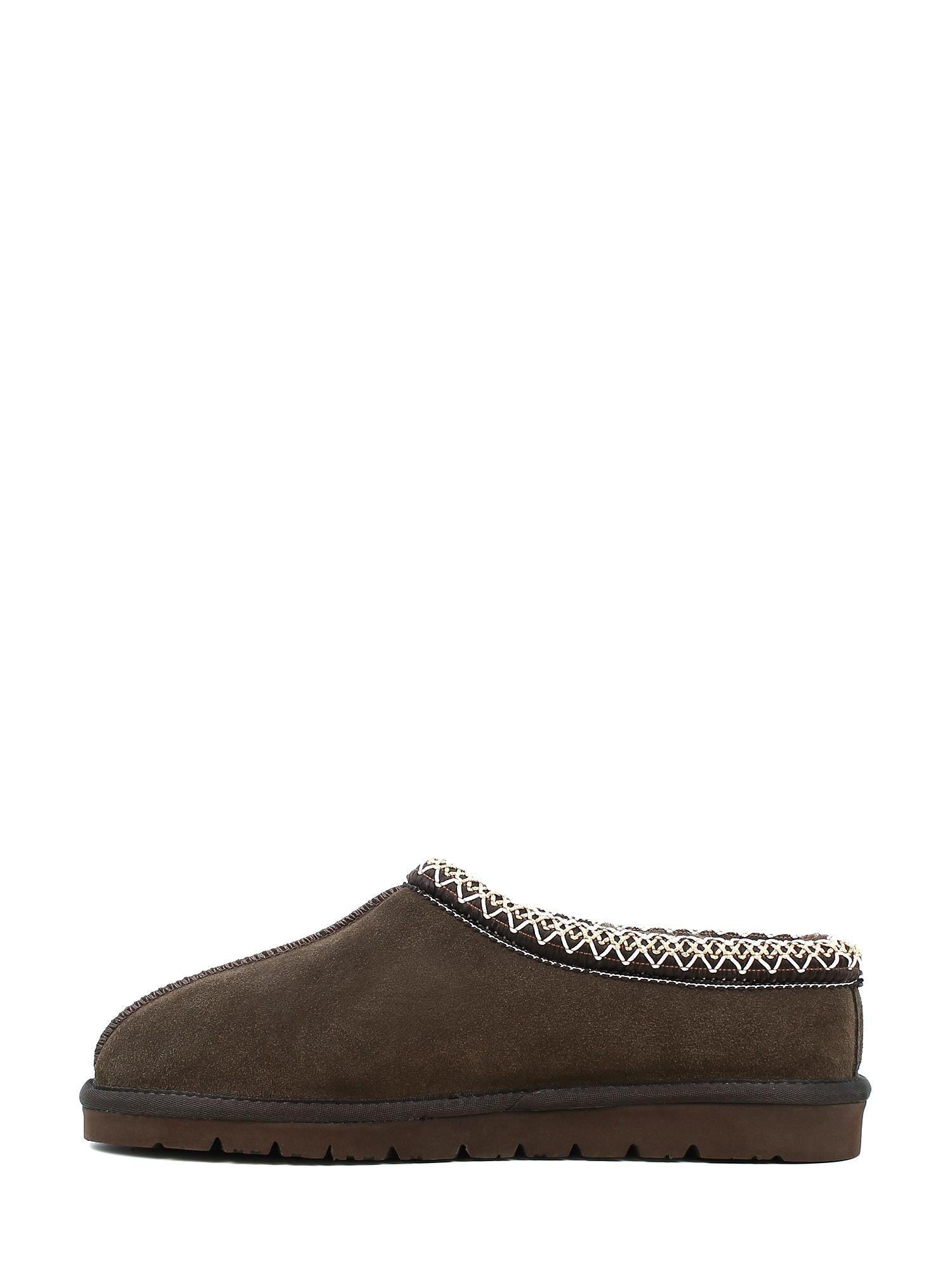 05440 Cow Skin Slippers with wool men