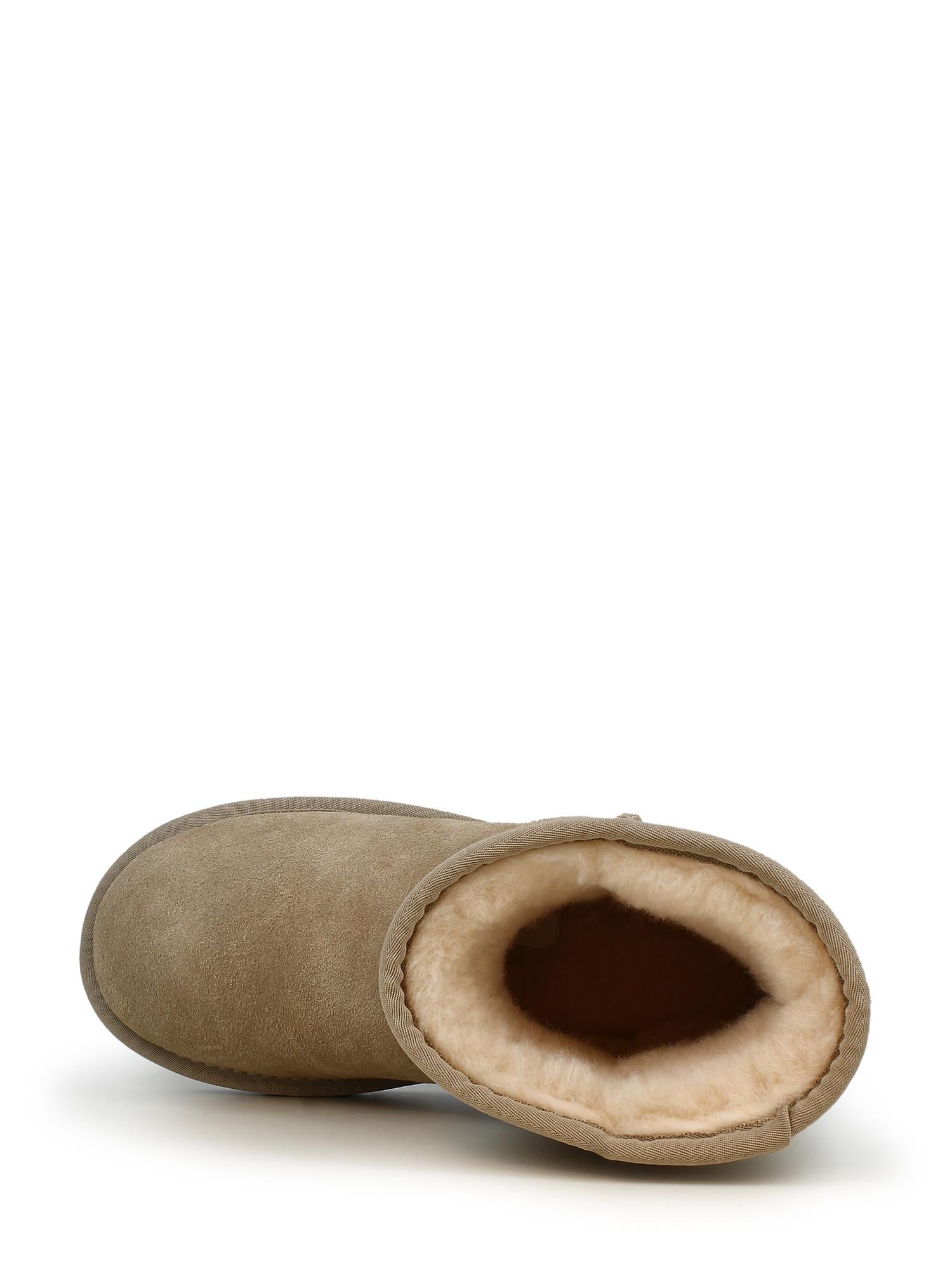05533 Beige wool suede water resistant