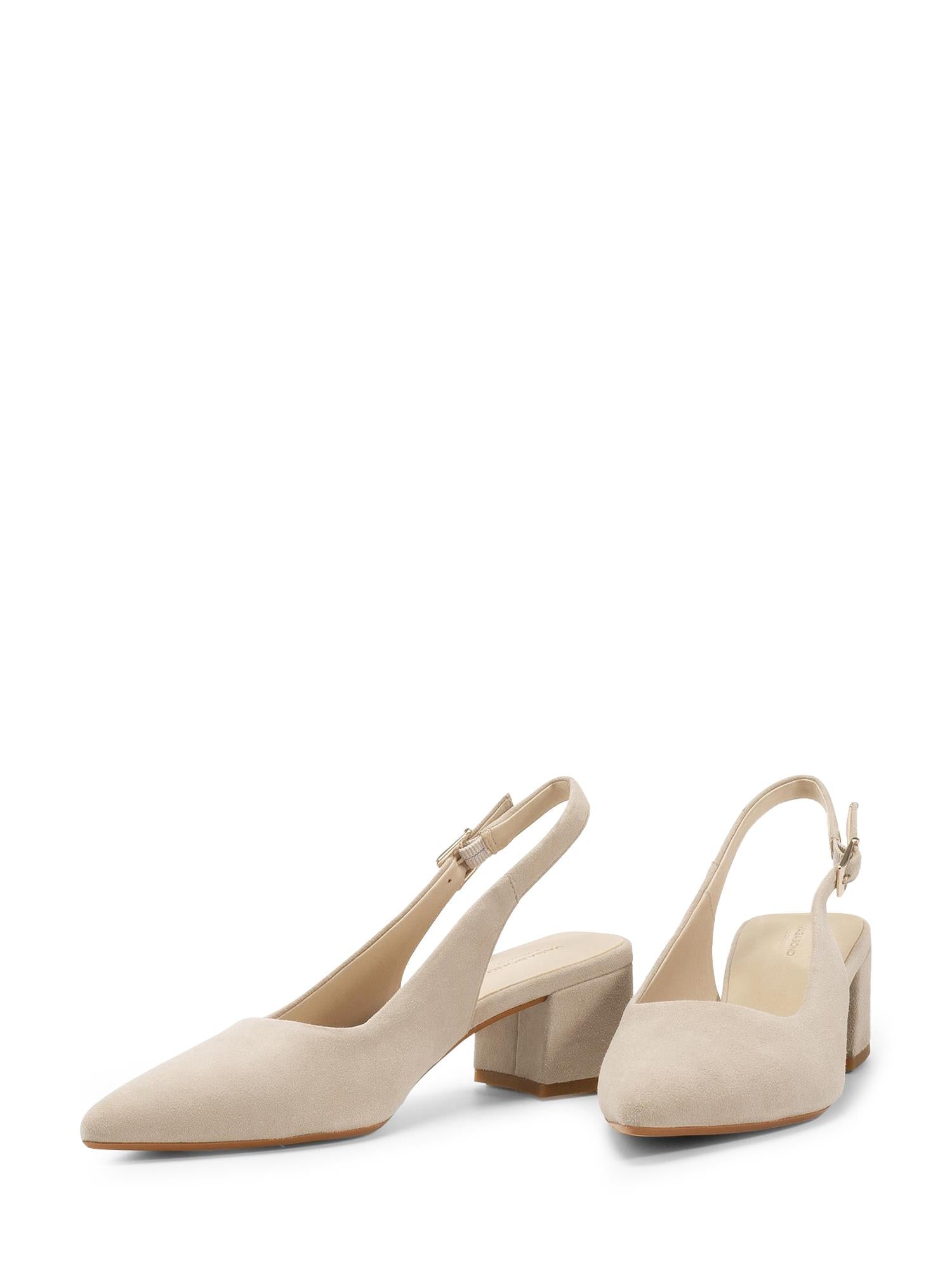 05249 Marta Suede Slingback Pumps
