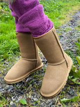06623 Bondi Suede Varmfòret Chestnut Kids