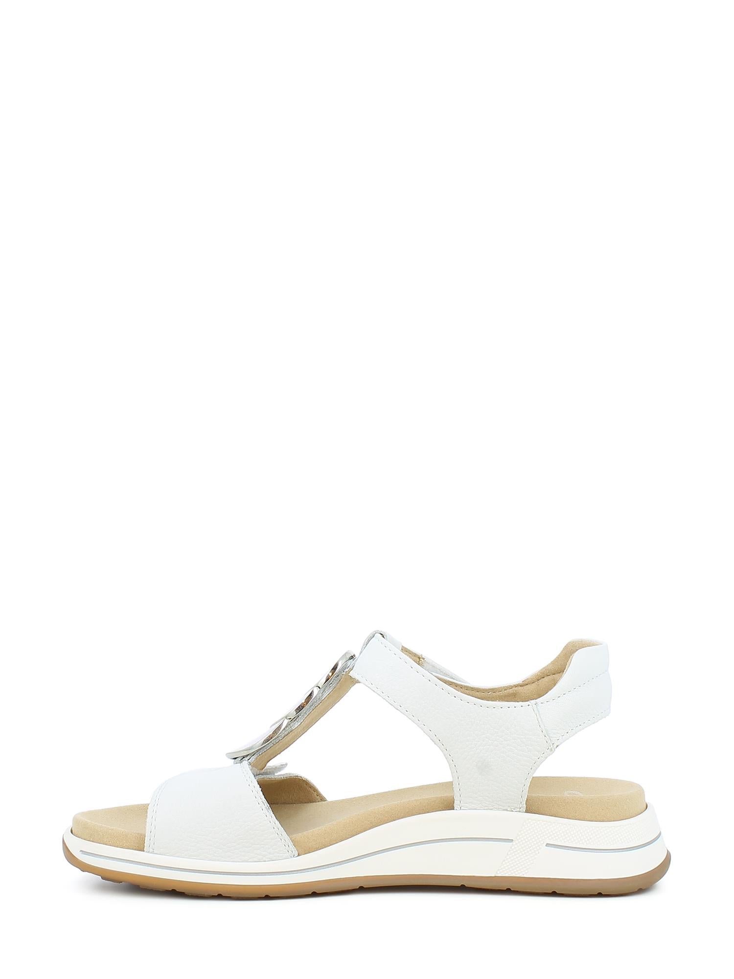 07948 White Sand sandal Leather