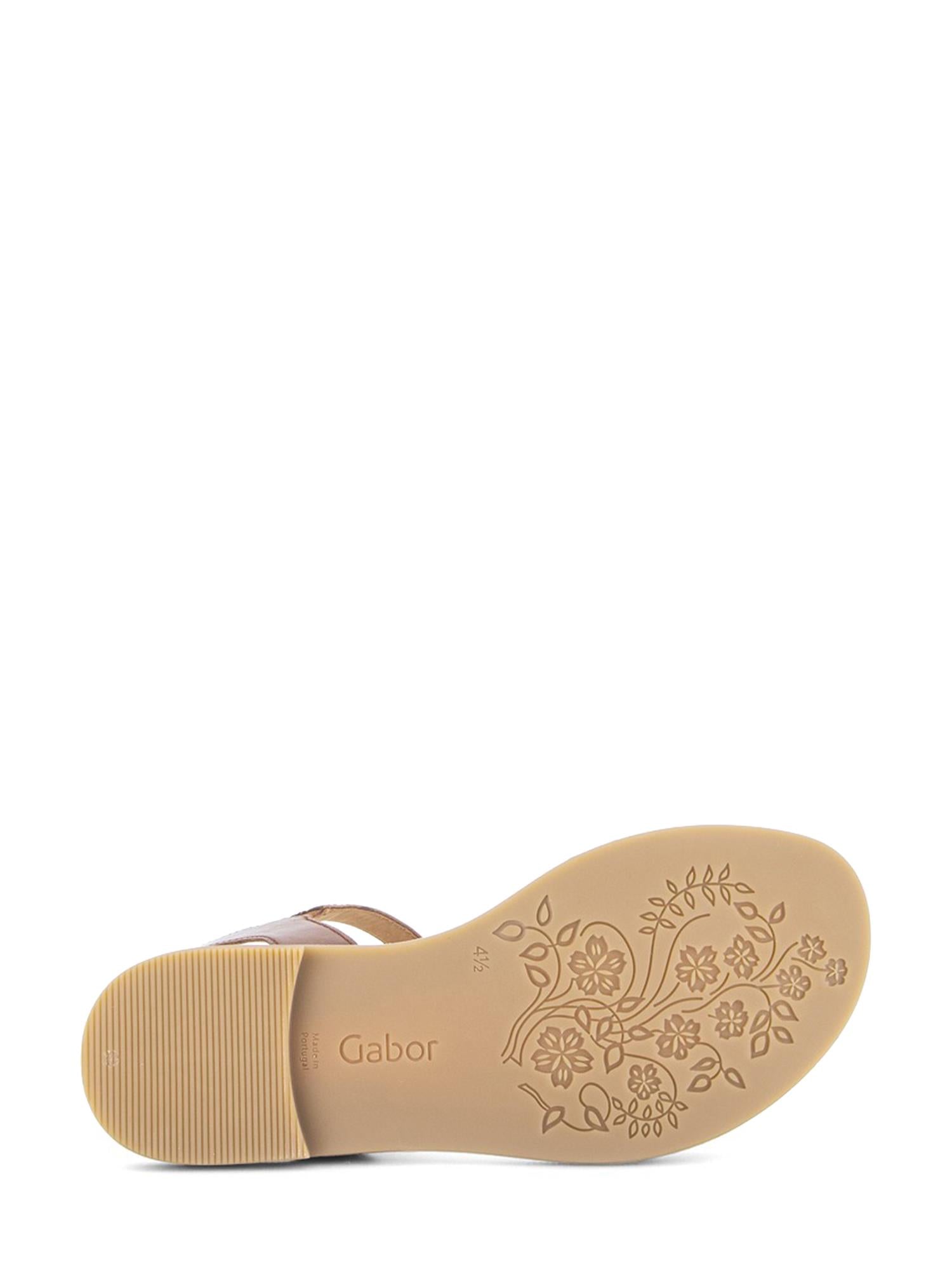 03015 Flettet Skinnsandal