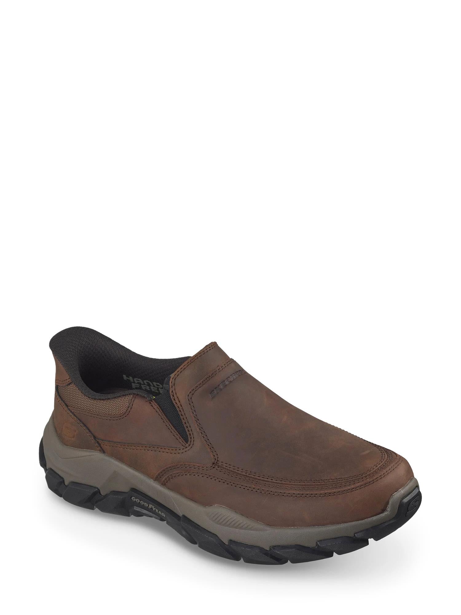 03322  Relaxed Fit Slip-ins Santoro Brown Skinn