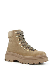 06164 Arezzo Suede Boots Camel