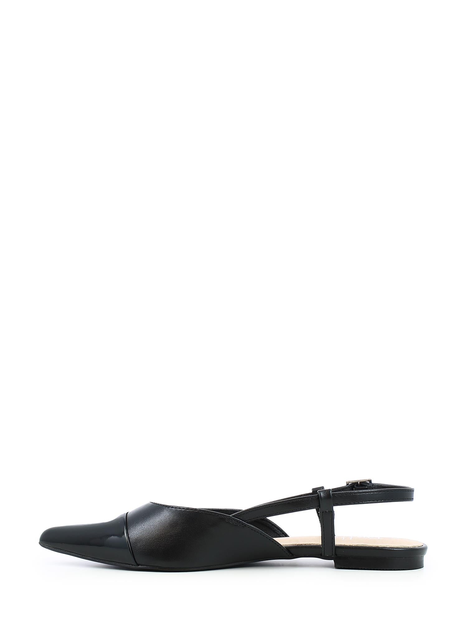 02370 Fano Slingback Ballerina Black