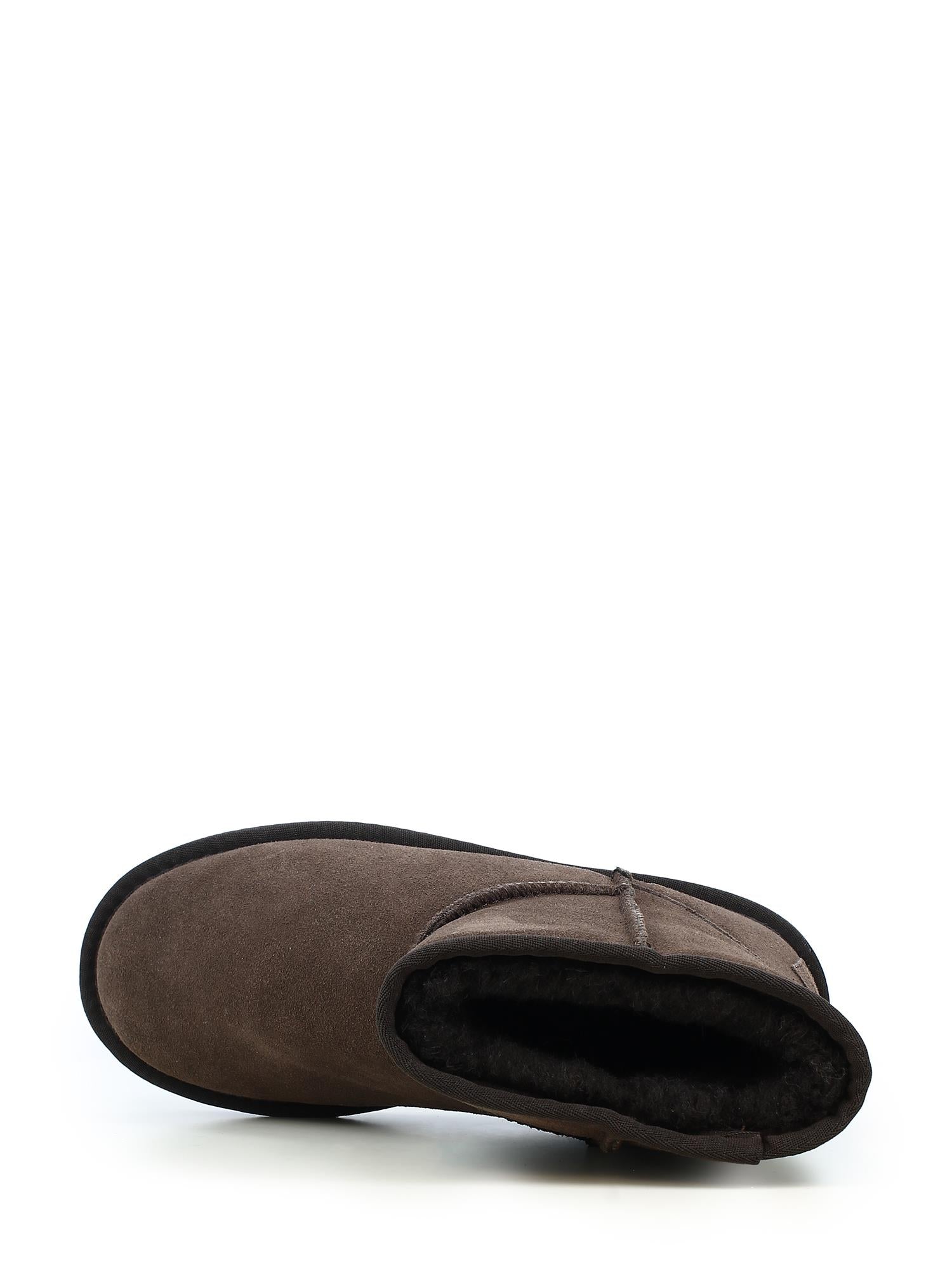 05491 Suede Wool Boots Brown