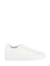 03027 White Leather Sneakers