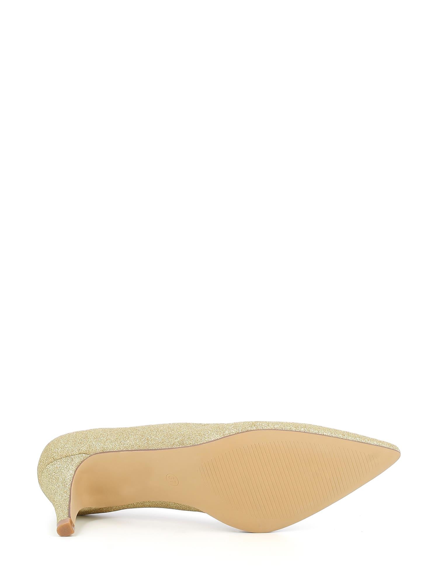 05447 Golds Glitter Pumps