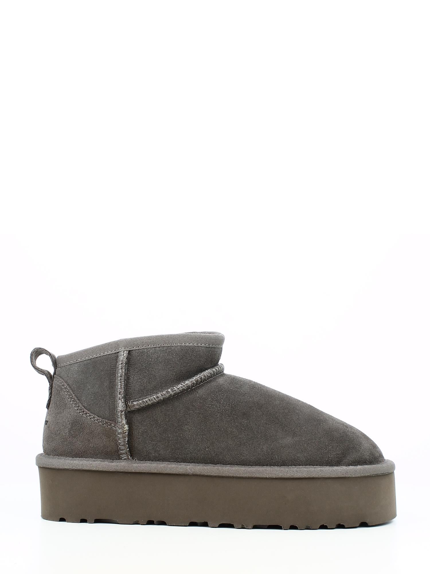 05290 Platform wool suede water resistant stone