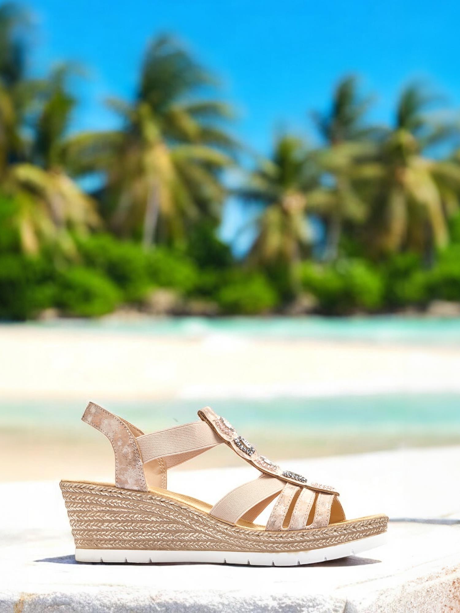 07636 Zahara Stone Sandal