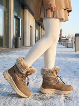 04509 Solna Fur Waterproof Junior Brown