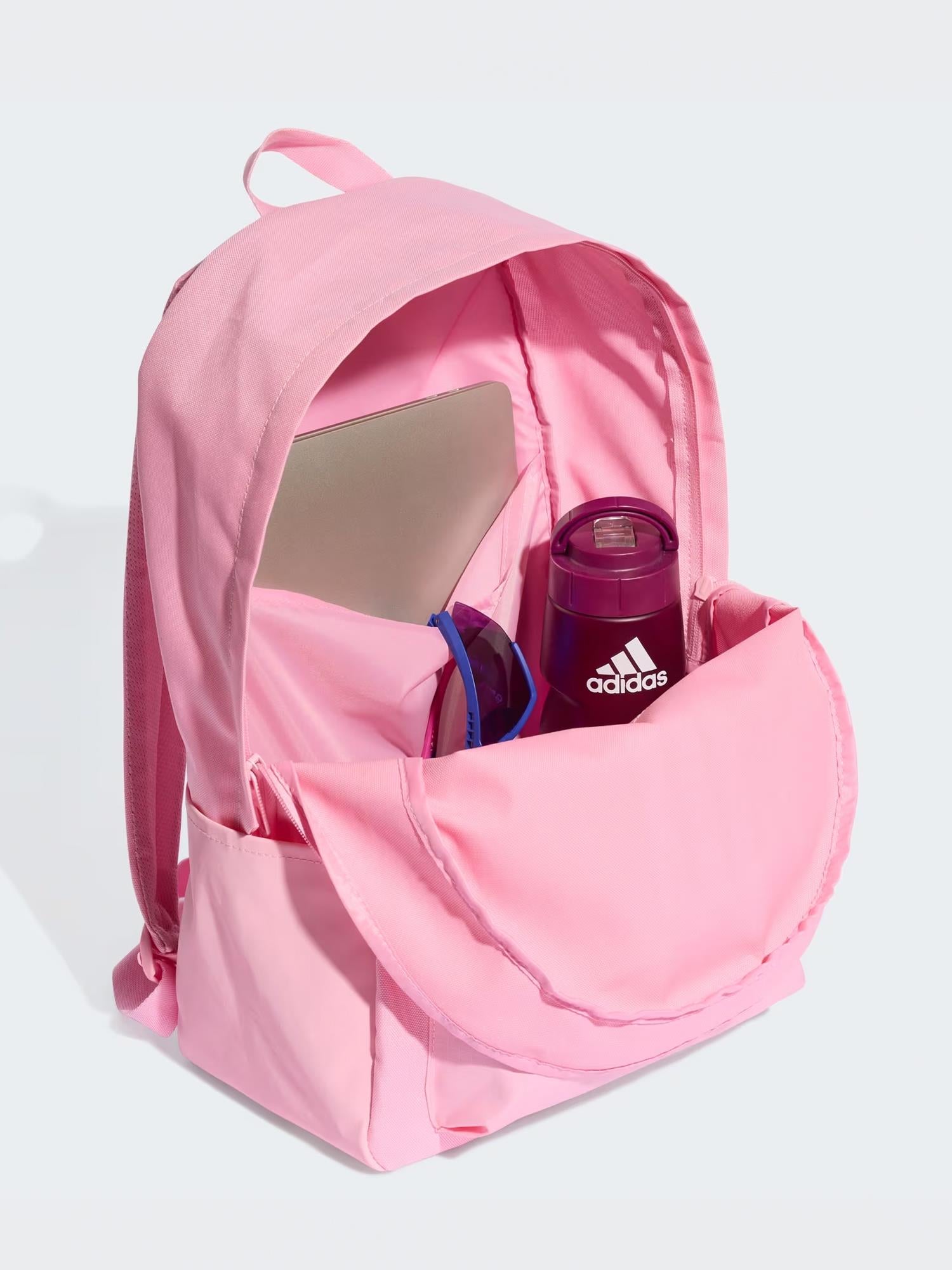 02007 Classic Back to School 3 Stripes Ryggsekk Pink