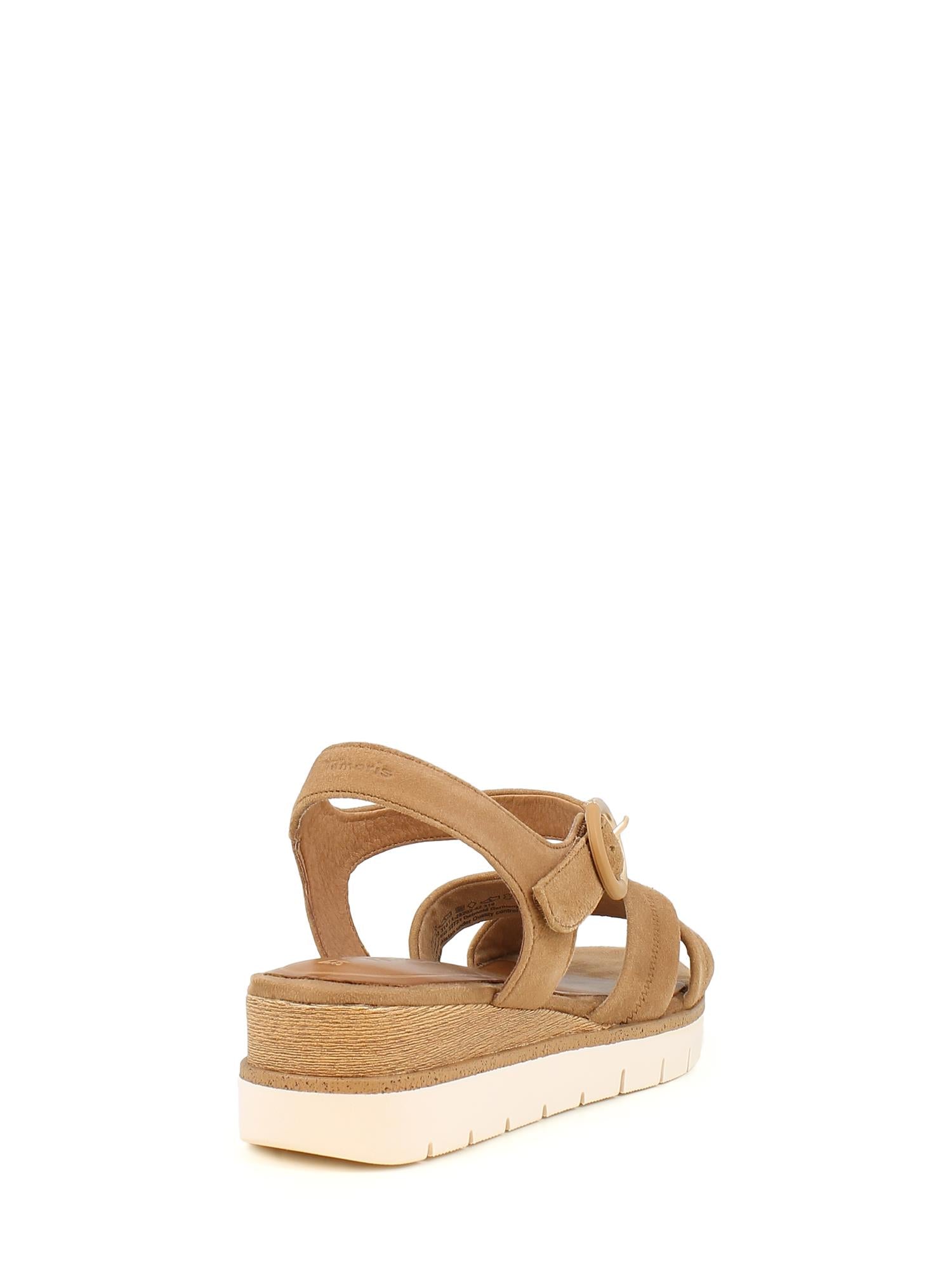 07387 Sandy Leather Sandal