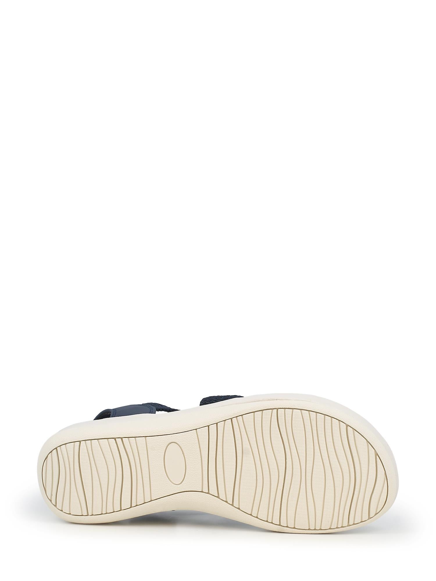 07975  Chunky Elastic Sandal Navy