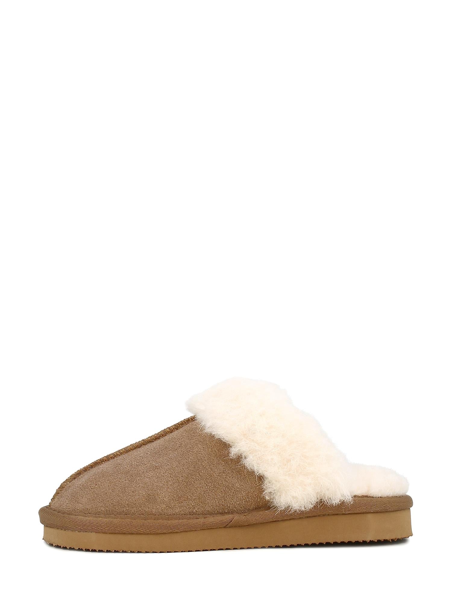 05408 Lodge Leather Slipper