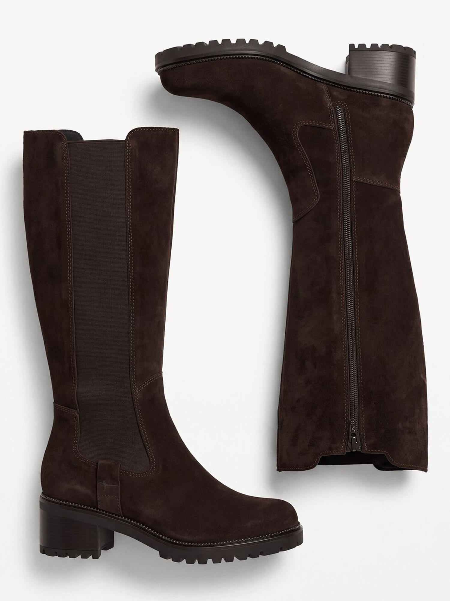 03482 Veloria High Leather Boot